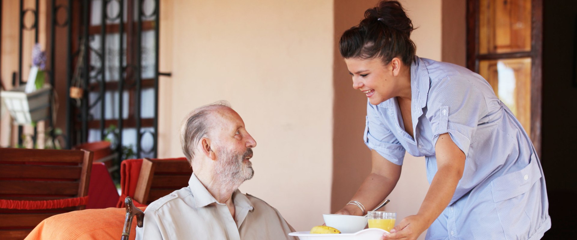 How can we help elderly people at home?